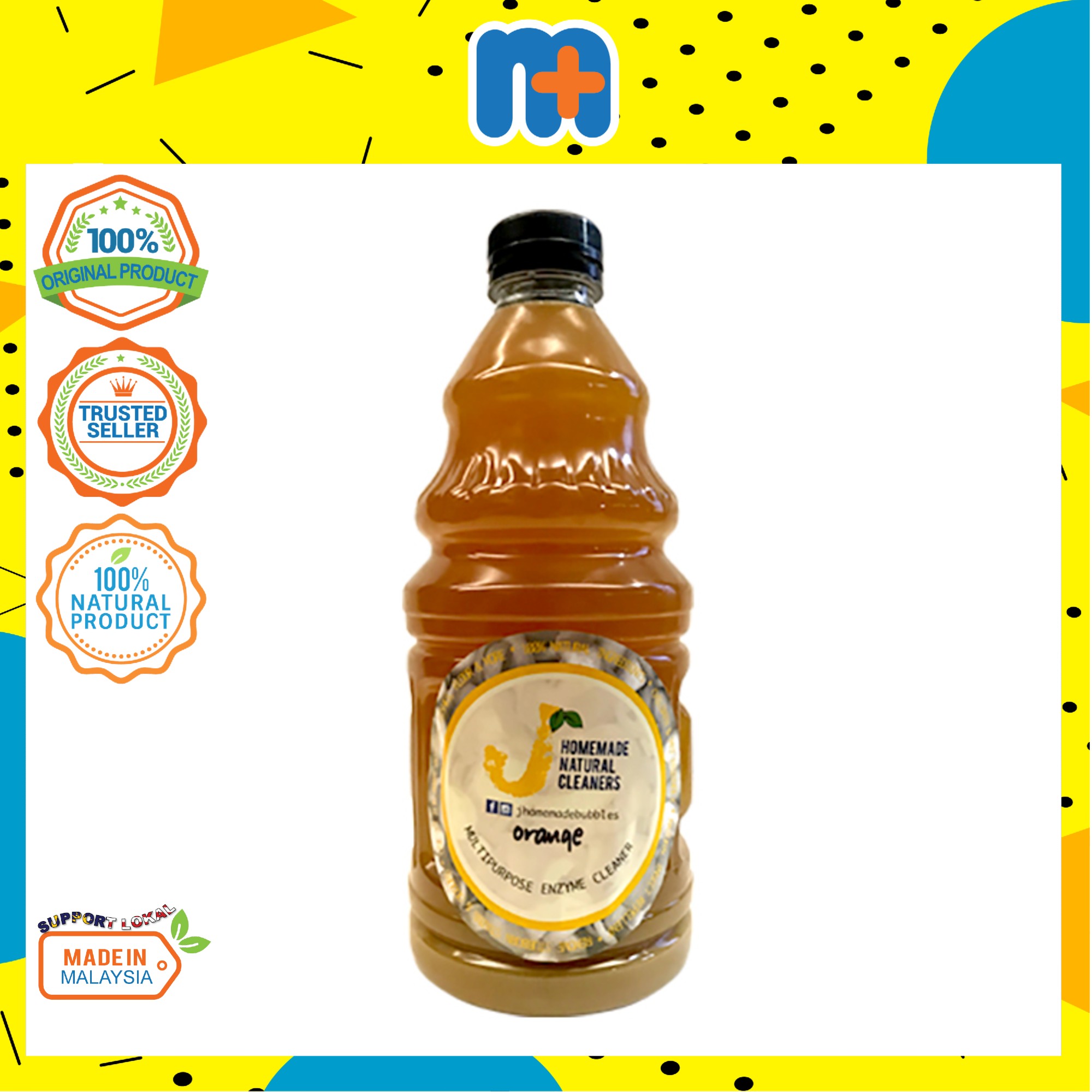 JHNC EMP1 MULTIPURPOSE ENZYME CLEANER ORANGE 1.5L